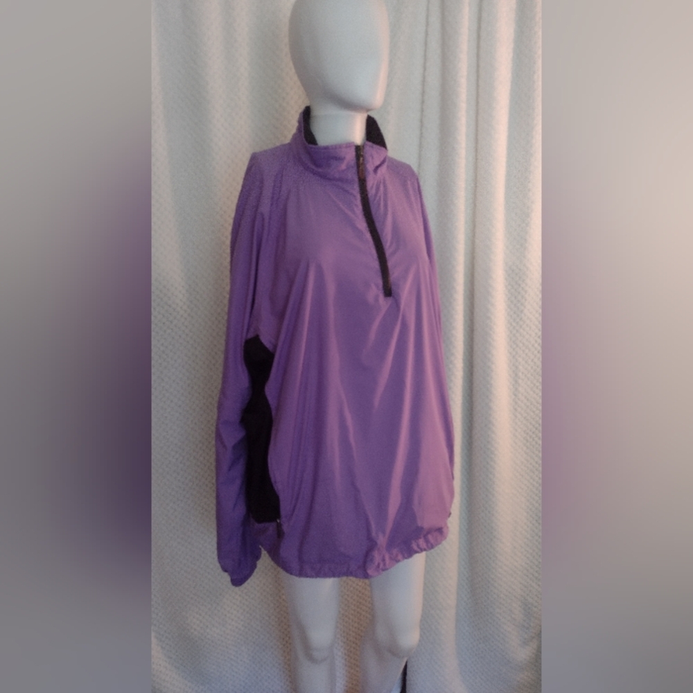 Pro quip Lilac/Black Jacket (Unisex) Rain Outdoor Removable Long Sleeves